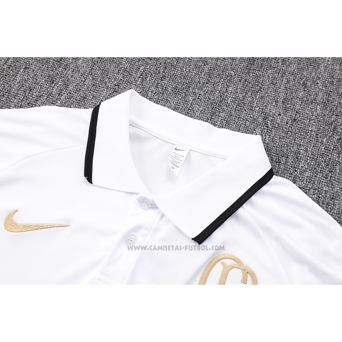 Camiseta Polo del Corinthians 2023-2024 Blanco
